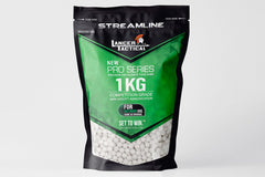 Lancer Tactical outdoor field BBs bulk 0-30g white for improved flight stability and range