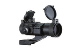Lancer Tactical red/green dot steel optic sight with wide field of view for fast target acquisition
