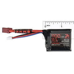 Lancer Tactical Zionarms 11.1V 1100mAh brick battery with Dean connector powering AEGs
