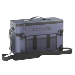 Lanedo Deep Freeze Cooler collapsed for compact storage during travel