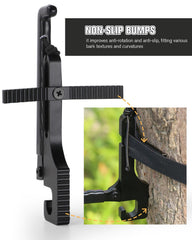 LANGZIHT tree pad with grip nubs resists twisting on varied bark textures.