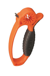 Lansky 3-in-1 Broadhead Sharpener orange with carbide edge