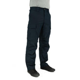 LA Police Gear Atlas BDU cargo pants front view shows stretch panels for mobility