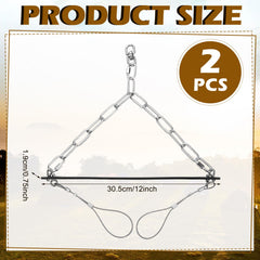 Lasnten rabbit hanger gambrel compact size demonstrates space-saving design for backpack hunters.