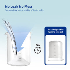 LaSyL enables camping portable toilet use with quick solidification.
