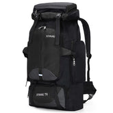 Lawaia 70L backpack with spacious main compartment for multi-day hikes.
