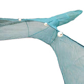 Lawaia shrimp net folded for portability and storage