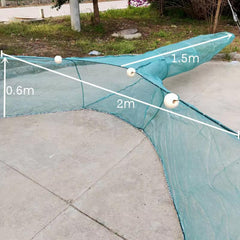 Lawaia Shrimp Nets with extra-large entrance for easier catches.