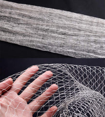 Lawaia white nylon net visible in water, showing clean, durable material