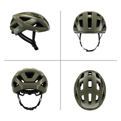 LAZER Tonic KinetiCore helmet back view with LED-ready design for enhanced visibility