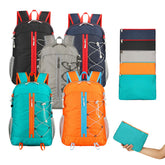 LAZYTAIL backpack folded compact size for travel and packing convenience.