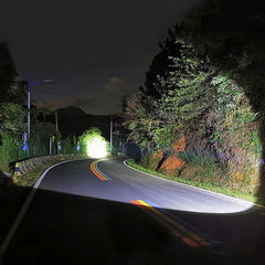 LBJD headlamp 90-degree rotatable design with flexible lighting angles.