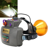 LBJD LED hunting headlamp with wide lamp lens for broad illumination on outdoor nights