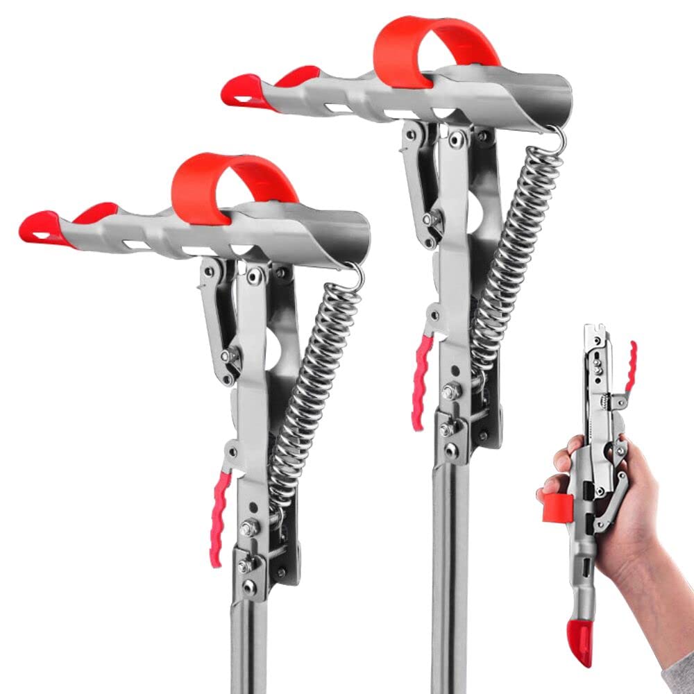 LBW bank fishing rod holder with spring trigger