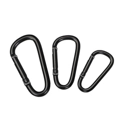 Ldabrye aluminum clip with compact design for versatile outdoor use.