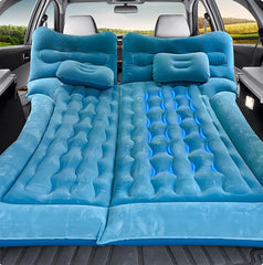LDHSYU car air mattress for Tesla Model X backseat provides soft support for long trips.