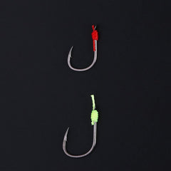 High-carbon steel explosion fishing hooks for durability