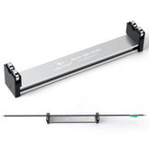 LEANPRO Arrow Spine Tester front view showing precise alignment for consistent shots
