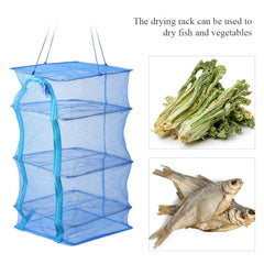 Leapiture drying rack for fish and dried vegetables, outdoors-friendly