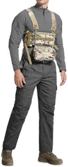 LeapsLion eight-pocket configuration keeps gear organized for hikes and work tasks