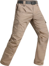 LeapsLion tactical pants water-resistant fabric close-up showing durable ripstop weave.