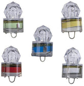 LED 5PACK Diamond deep-drop light flashing to attract squid at depth