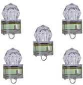 LED 5-Pack Diamond deep drop light illuminates deep water to attract fish