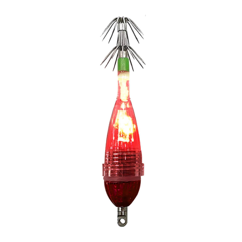 LED Luminouse squid jig hook 8cm umbrella hook deployed attracts more fish underwater