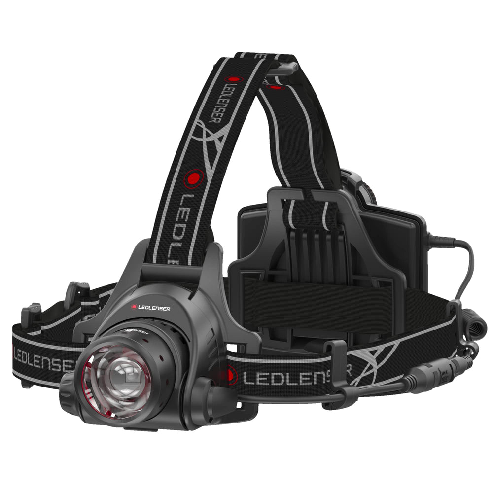 Ledlenser H14R.2 front beam highlights long-range visibility and focus.