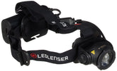 Ledlenser H15R Core front view, compact headlamp for outdoor adventures