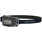 Ledlenser HF4R Core headlamp front view showing compact, hands-free design for adventures