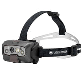 Ledlenser HF8R Core headlamp with a wide beam for outdoor tasks.