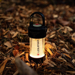 Ledlenser ML4 compact size handheld on backpack for easy travel