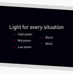 Ledlenser ML4 rechargeable battery provides versatile power for outdoor nights