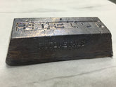 Lee Pure Soft Lead Ingot front view for precise balancing.