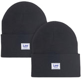 Lee Workwear Beanie with fold-up cuff for added ear warmth during commutes.