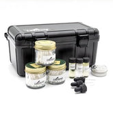 Leerburg NACSW Scent Kit case with foam insert keeps contents secure.