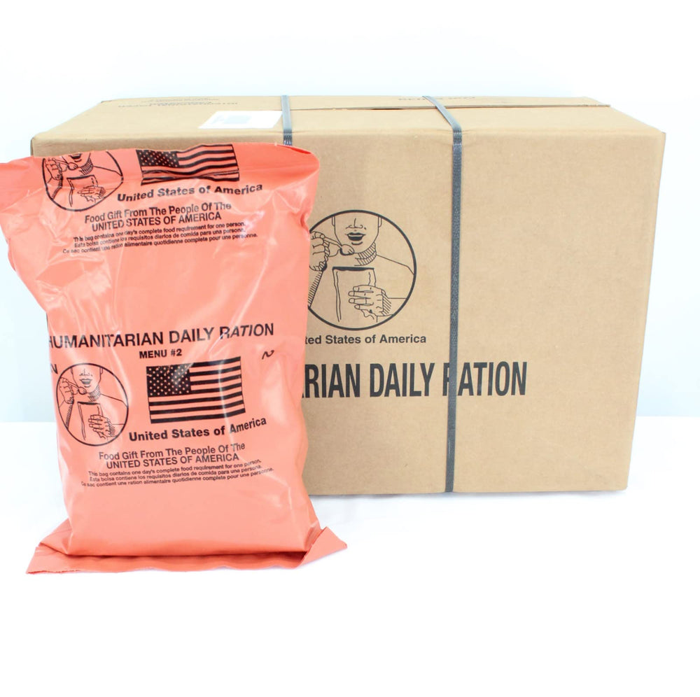 Leevax Ready-to-Eat MRE packaging shows durability and long shelf life for emergencies.