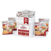 Legacy Premium emergency food bucket front view for long-term prep.