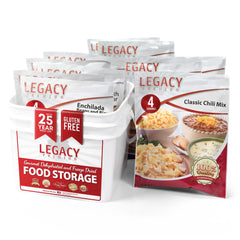 Legacy Premium gluten-free 3 Day Kit packaging for emergency readiness.