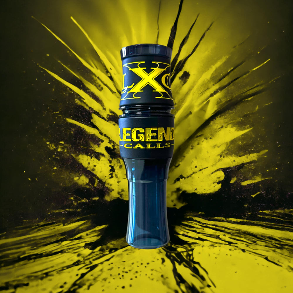 Legend Calls LXC Gold Canada Goose Call with insulating bands for rugged conditions