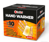 Lehot hand warmers 40-pack delivering long-lasting warmth for outdoor activities.