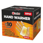 Lehot hand warmers 90-pack box ready for cold outdoor warmth