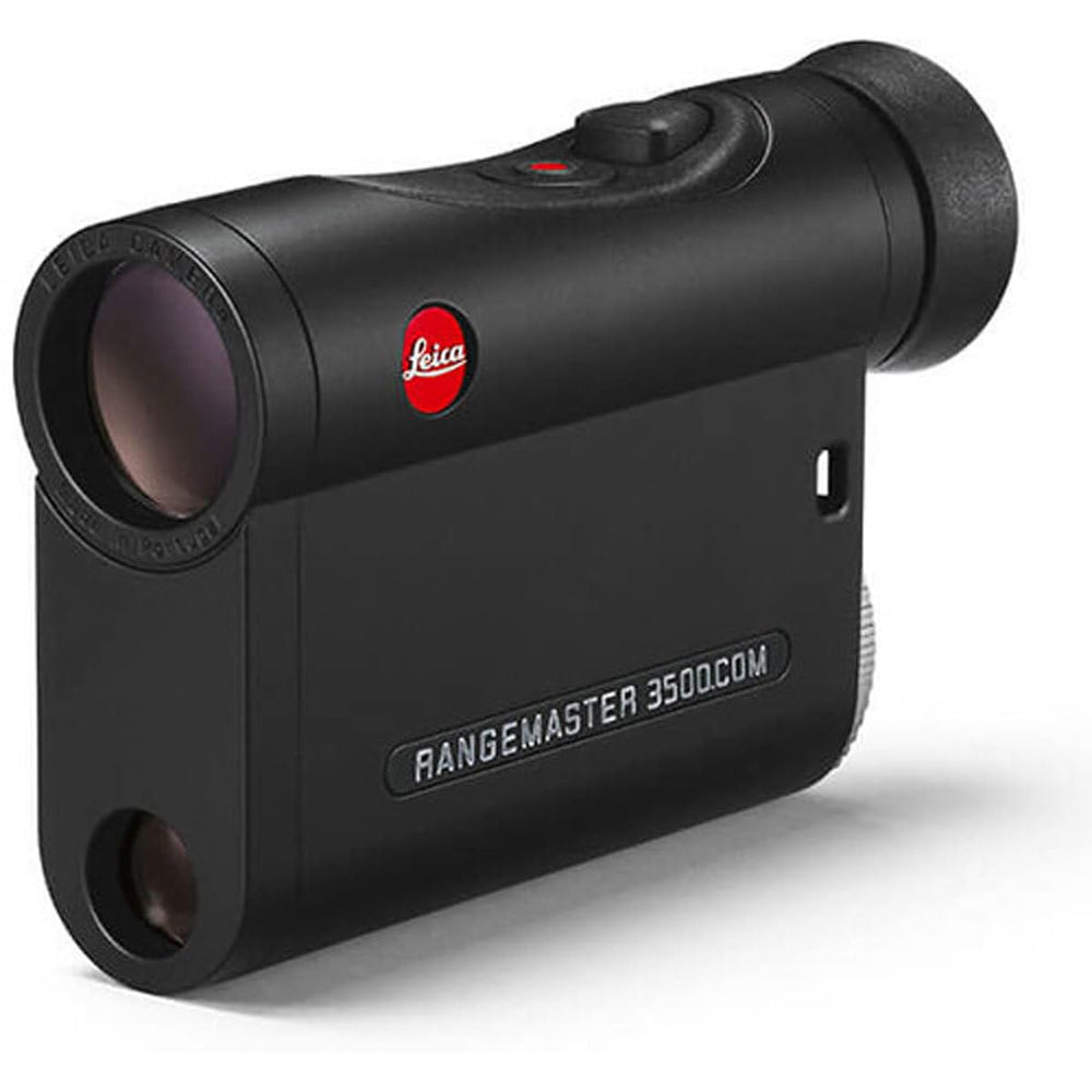 Leica Rangemaster CRF 3500.COM front view for precise long-range distance measurement in the field