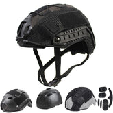 LEJUNJIE PJ tactical paintball helmet front view for reliable protection during games