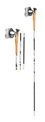 LEKI Cross Trail FX.One compact-pack design for easy carry on hikes and runs