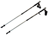 LEKI Nordic Walking Instructor poles with carbide flextips for secure off-road grip