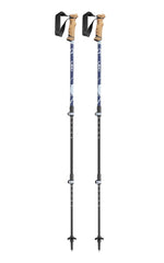 LEKI Spirit Lite Compact poles extended to 90-125 cm for versatile trekking.