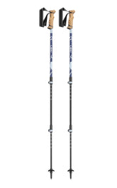 LEKI Spirit Lite pole extended to show adjustable length for rugged trails.