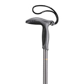 LEKI Super Micro Walking Pole in gunmetal copper, adjustable 66–90 cm for varied terrain.
